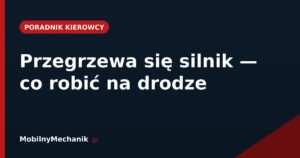 Przegrzewa się silnik - co robić na drodze